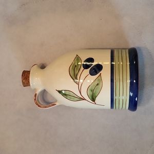 Molde of Portugal Pottery Cruet and Stopper